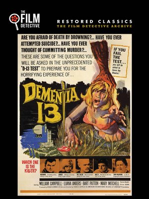 cover image of Dementia 13